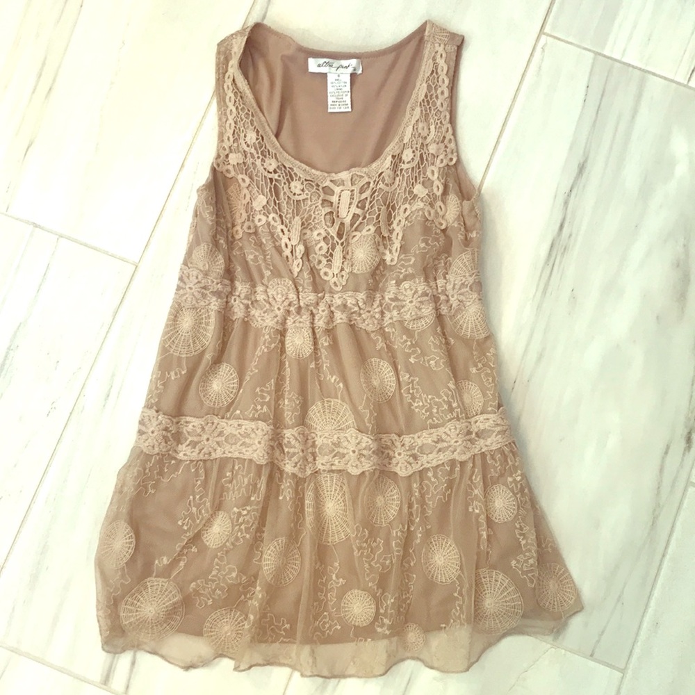Nice anthro shirt with liner